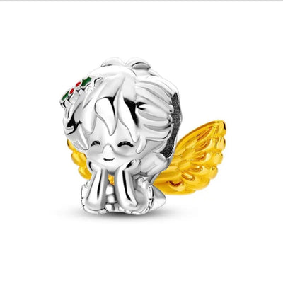 Baby Girl Happy Angel with Gold - bellissi