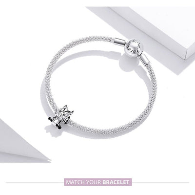 Baby Zebra Charm - bellissi