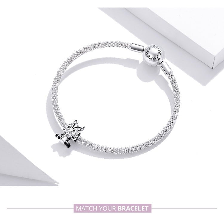 Baby Zebra Charm - bellissi