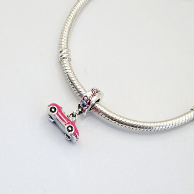 Barbie Pink Car Dangle Charm - bellissi