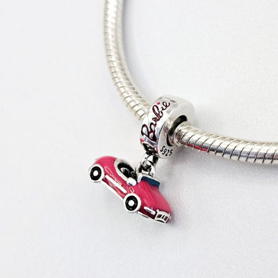 Barbie Pink Car Dangle Charm - bellissi
