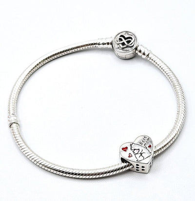 Best Mum Heart Charm - bellissi