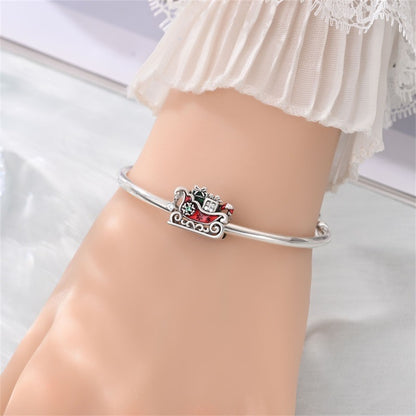 Santa's Sleigh Ride Charm