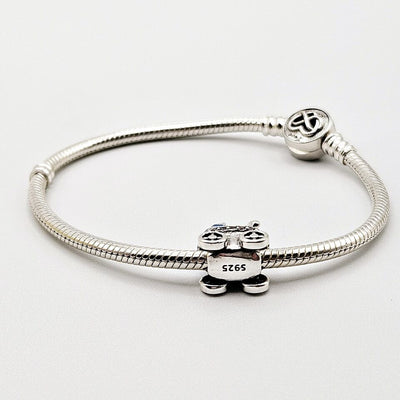 Blue Baby Pram Charm - bellissi