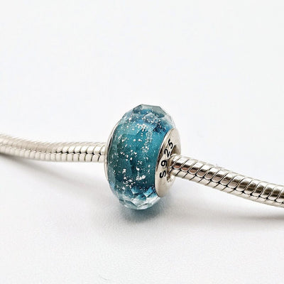 Blue Murano Glass Charm - bellissi