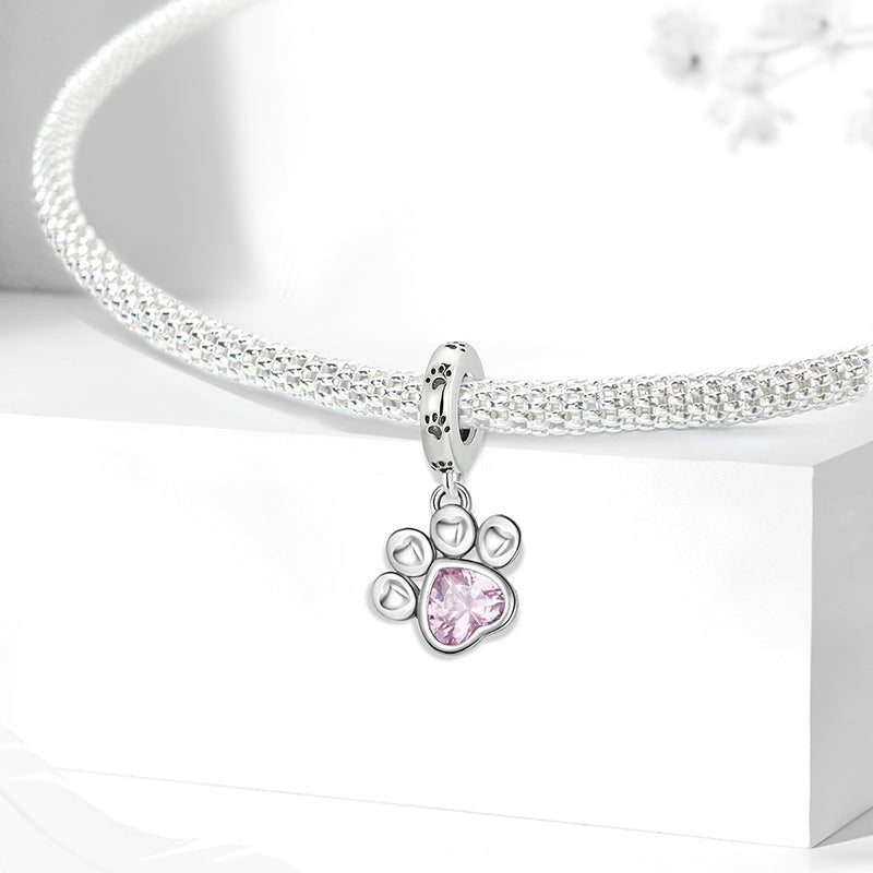 Blue Paw Charm - bellissi