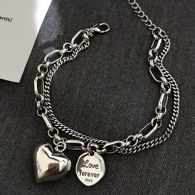 Bracelets Heart with LOVE - bellissi