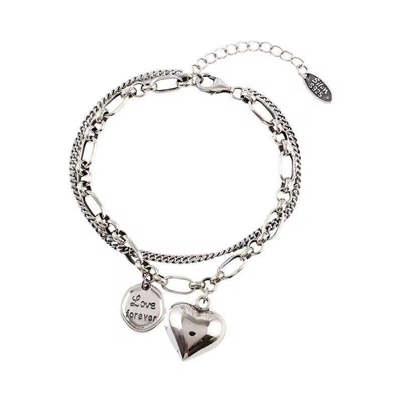 Bracelets Heart with LOVE - bellissi