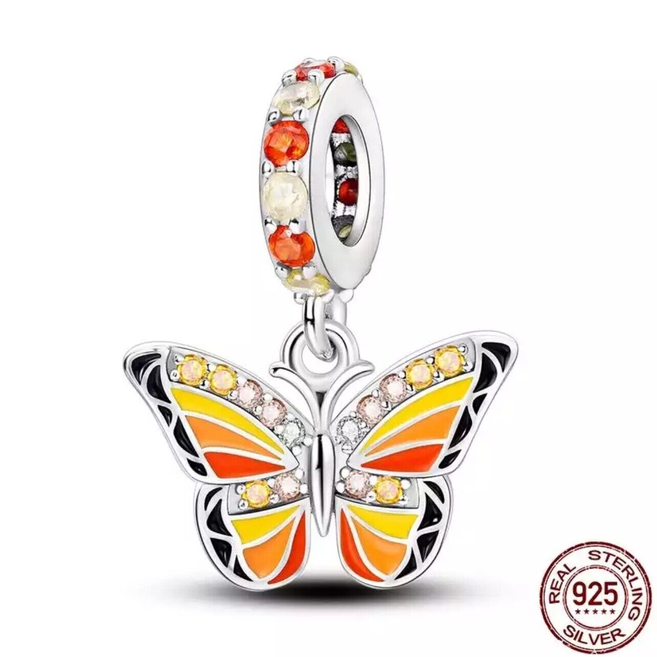 Butterfly Dangle Charm - bellissi