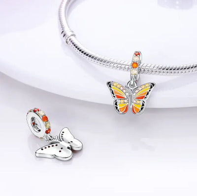 Butterfly Dangle Charm - bellissi