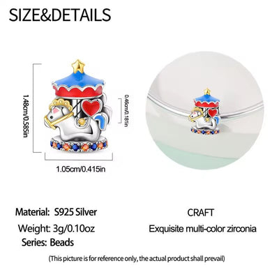 Carousel Horse Charm - bellissi