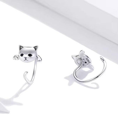 Cat Kitty Earrings - bellissi