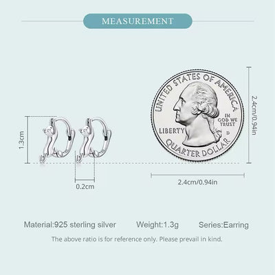 Climbing Cat Earrings - bellissi