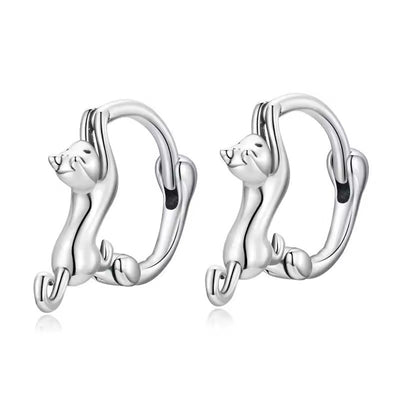 Climbing Cat Earrings - bellissi