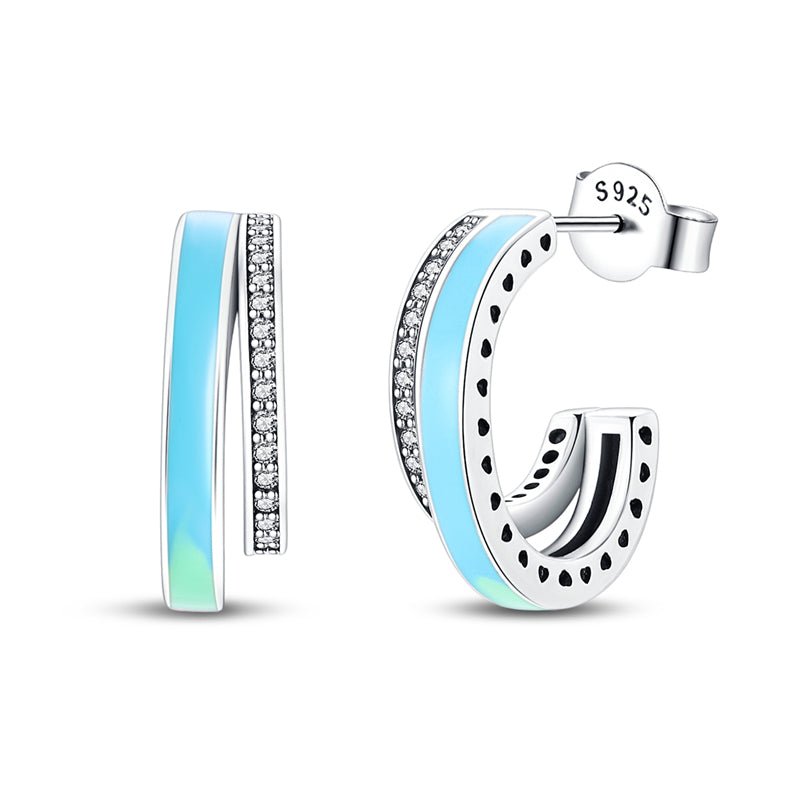 Colorful Hoop Earrings - bellissi