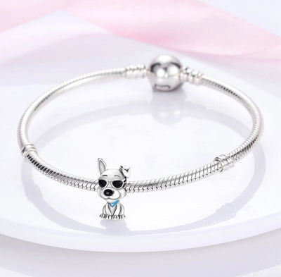 Cool Dog With Sunglasses Charm - bellissi