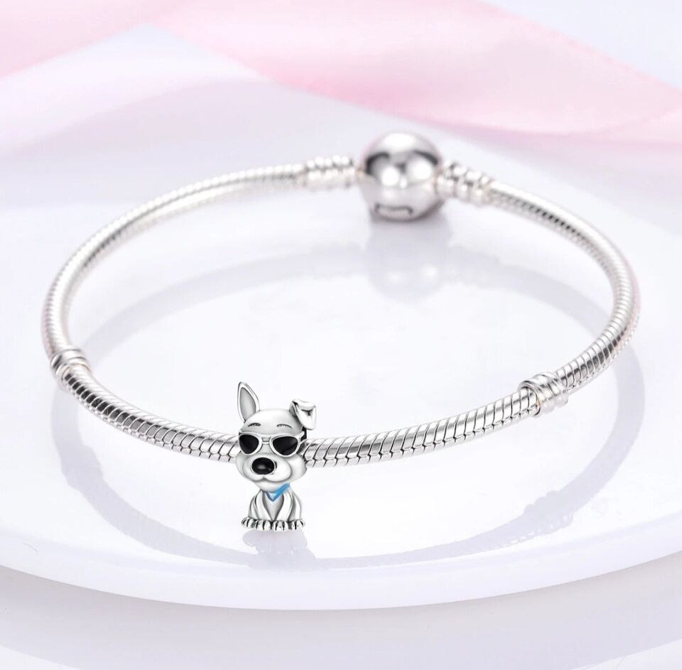 Cool Dog With Sunglasses Charm - bellissi