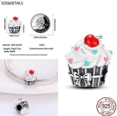 Cupcake Muffin Charm - bellissi