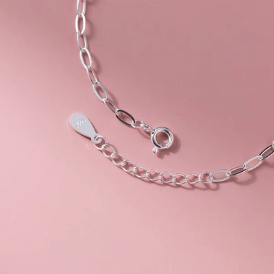 Cute Bear Heart Bracelet with Crystal Charm - bellissi