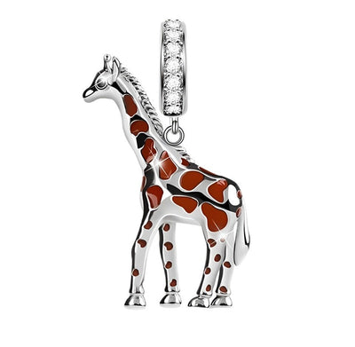 Cute Giraffe Dangle Charm - bellissi