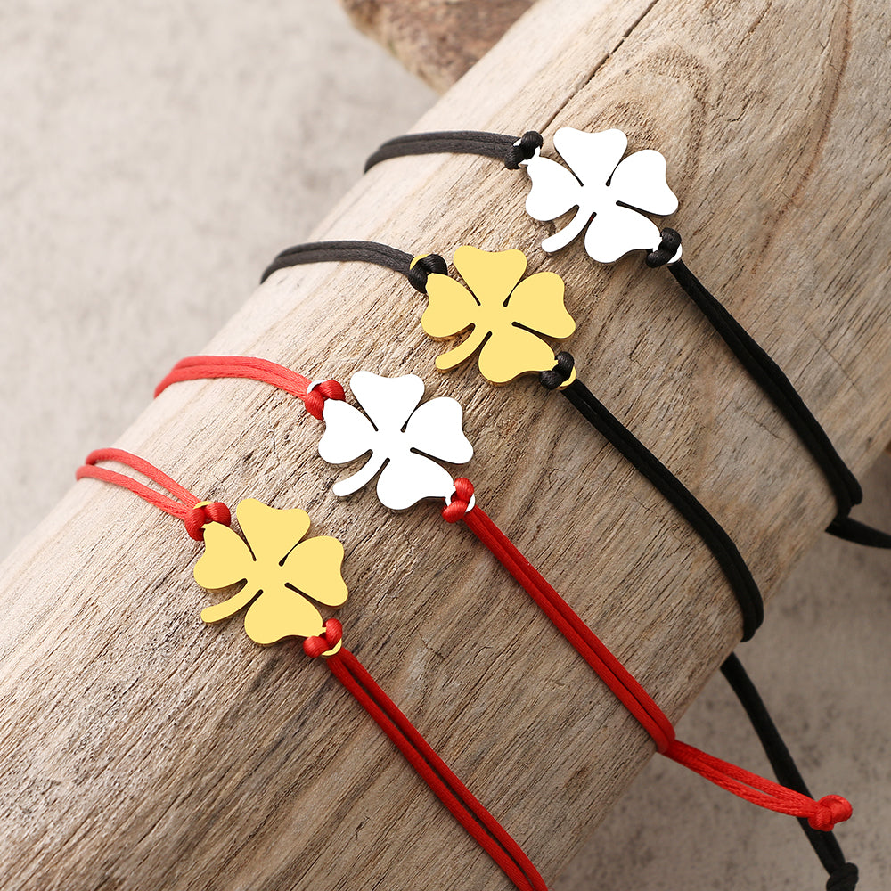 Trendy Clover Hand Braided