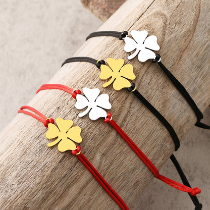 Trendy Clover Hand Braided