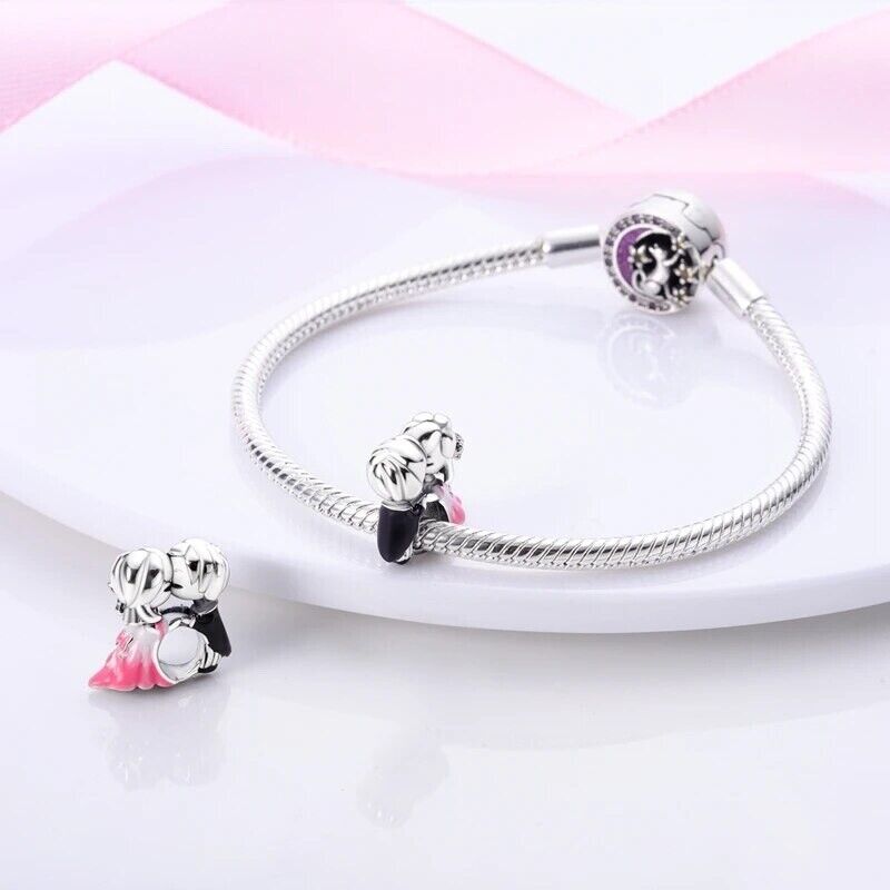 Dancing Boy Girl Kissing Couple Charm - bellissi