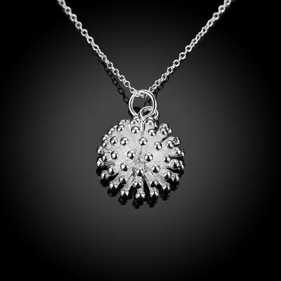 Dandelion Flower Necklace - bellissi