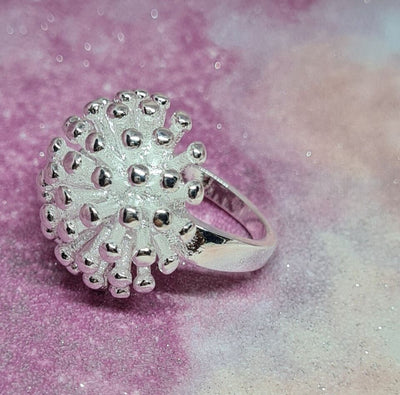 Dandelion Flower Ring - bellissi