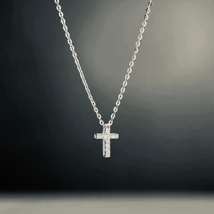 Delicate Cross Necklace - bellissi