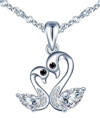 Double Swain Necklace - bellissi