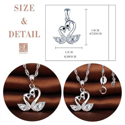 Double Swain Necklace - bellissi