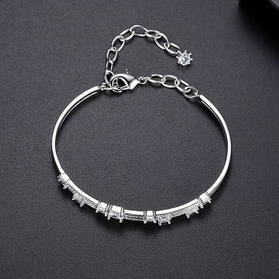 Dual - Line Crystal Bracelet - bellissi
