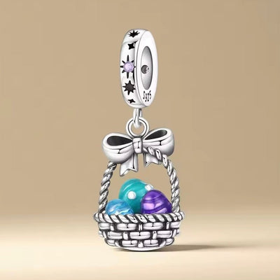 Easter Basket Dangle Charm - bellissi