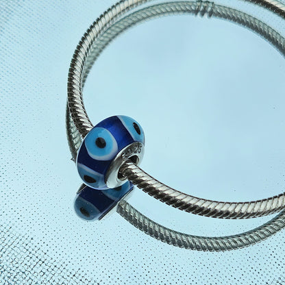 Evil Eye Murano Glass Charm