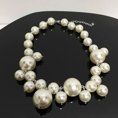 Elegant Imitation Pearl Women's Necklace - bellissi