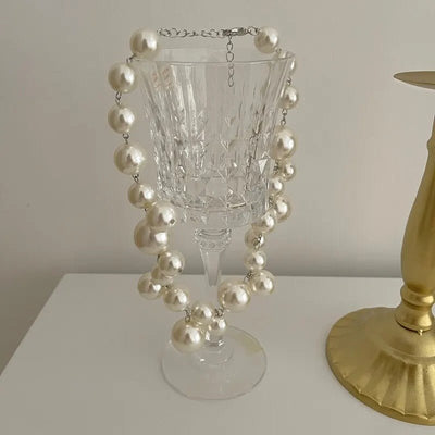 Elegant Imitation Pearl Women's Necklace - bellissi
