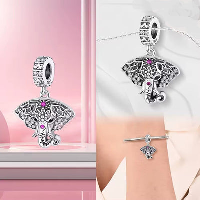 Elephant Dangle Charm - bellissi