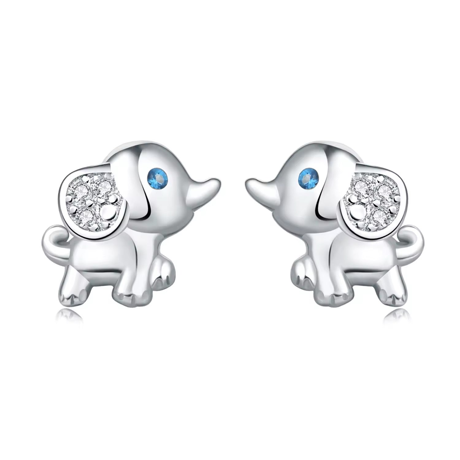 Elephant Stud Earrings - bellissi