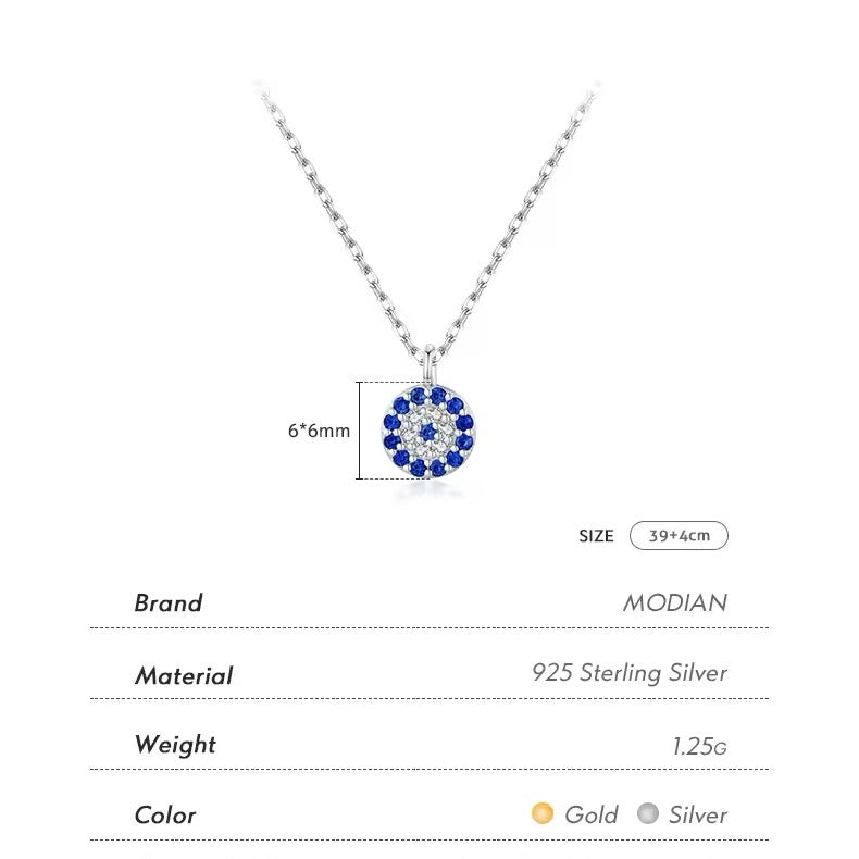 Evil Eye Necklace - bellissi