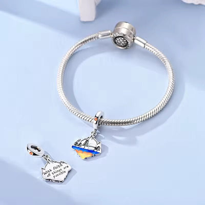 Faith Mountain Charm - bellissi