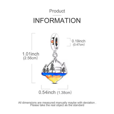 Faith Mountain Charm - bellissi