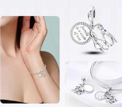 Family Circle Of Life Dangle Charm - bellissi