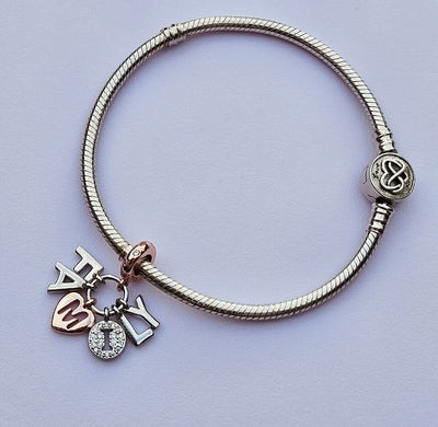 Family Letters Dangle Charm - bellissi