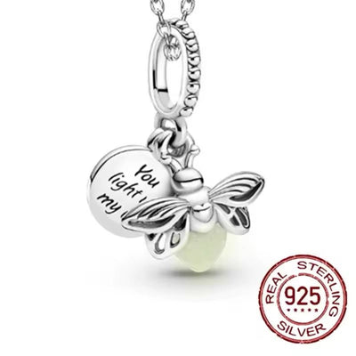 Firefly Glow in Dark Dangle Charm - bellissi