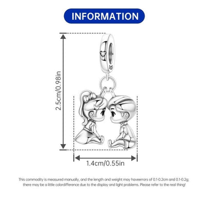 First Love Couple Charm - bellissi