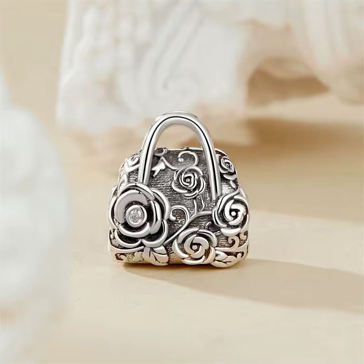 Floral Elegance Handbag Charm - bellissi