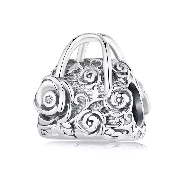 Floral Elegance Handbag Charm - bellissi