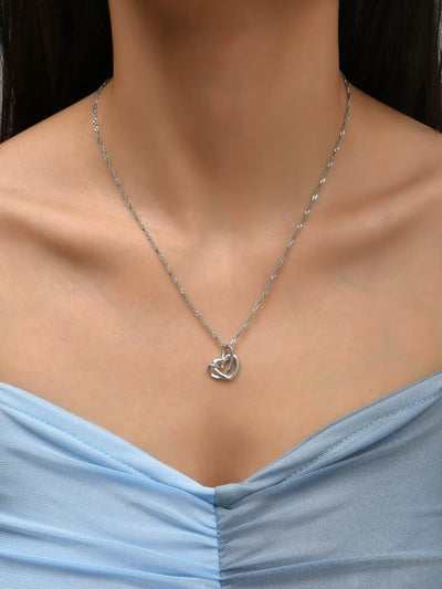 Forever Bond Double Heart Necklace - bellissi