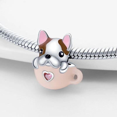 French Bulldog in Pot Charm - bellissi